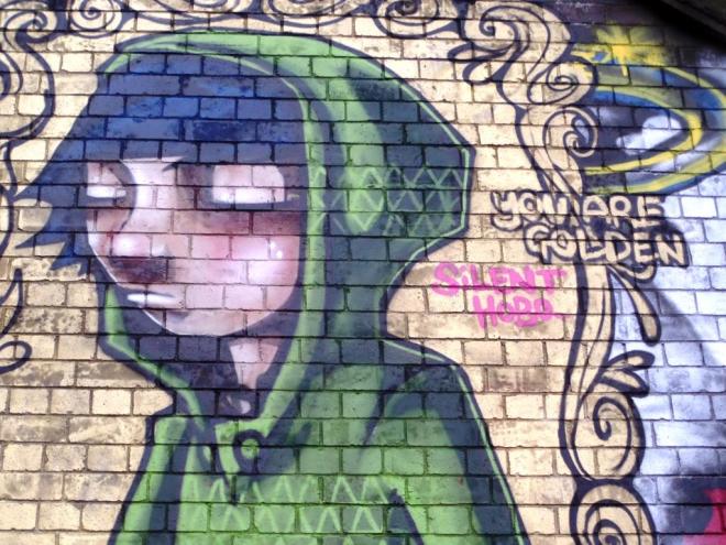 Silent Hobo, St Werburgs tunnel, Bristol, February 2017