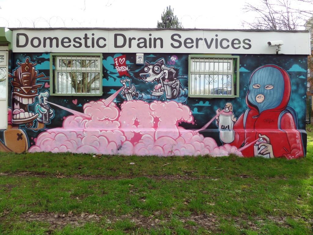 SPZero76 and Kid Crayon, Millpond Street, Bristol, February 2017