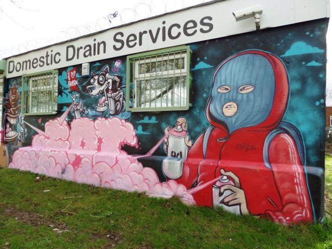 SPZero76 and Kid Crayon, Millpond Street, Bristol, February 2017