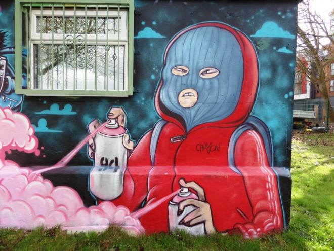 SPZero76 and Kid Crayon, Millpond Street, Bristol, February 2017