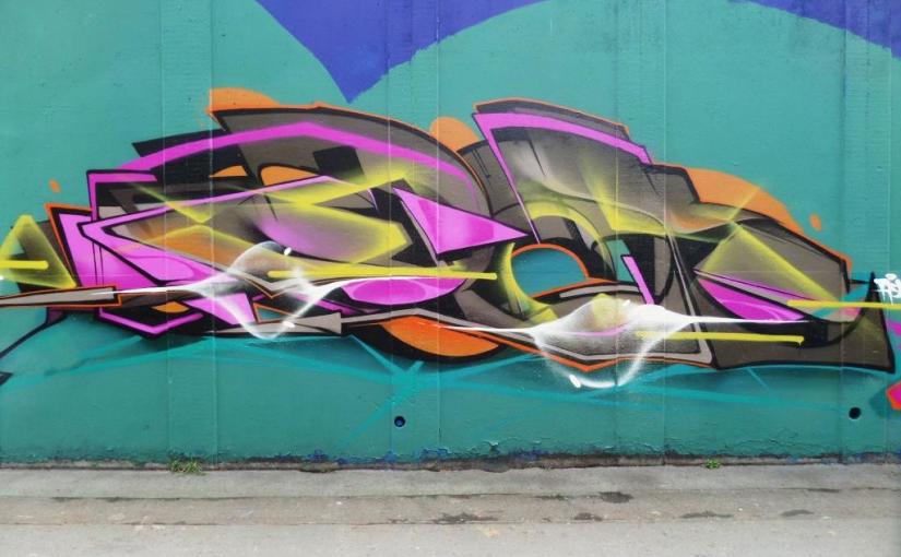 Epok, M32 roundabout, Bristol, February 2017