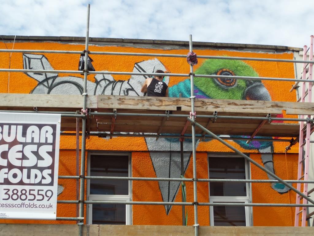 Bird0, Upfest, Bristol, July 2016