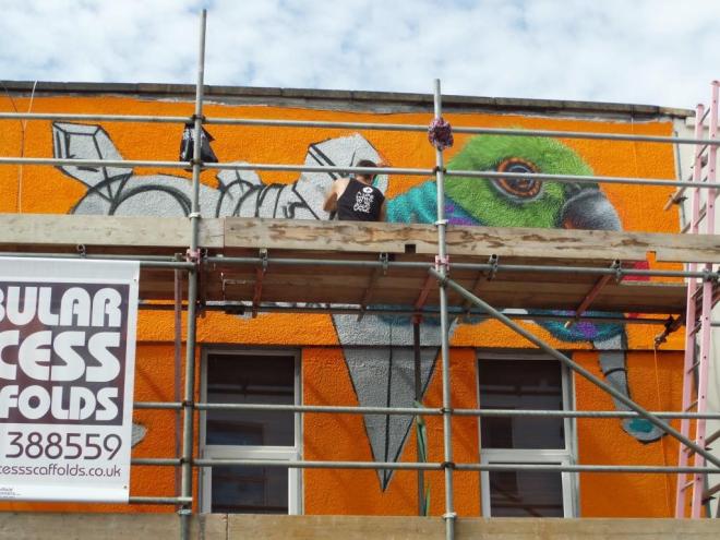 Bird0, Upfest, Bristol, July 2016