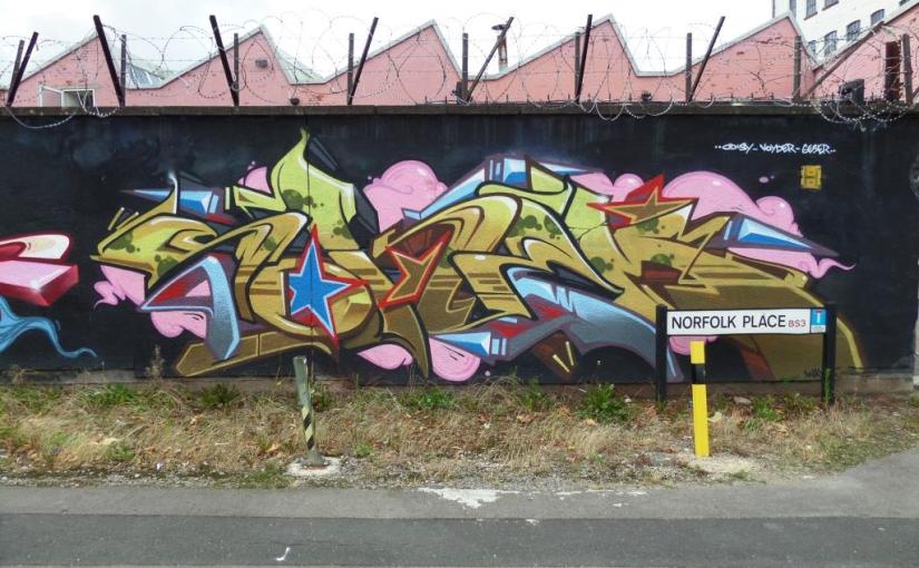 Soker, Norfolk Place, Bristol, August 2016