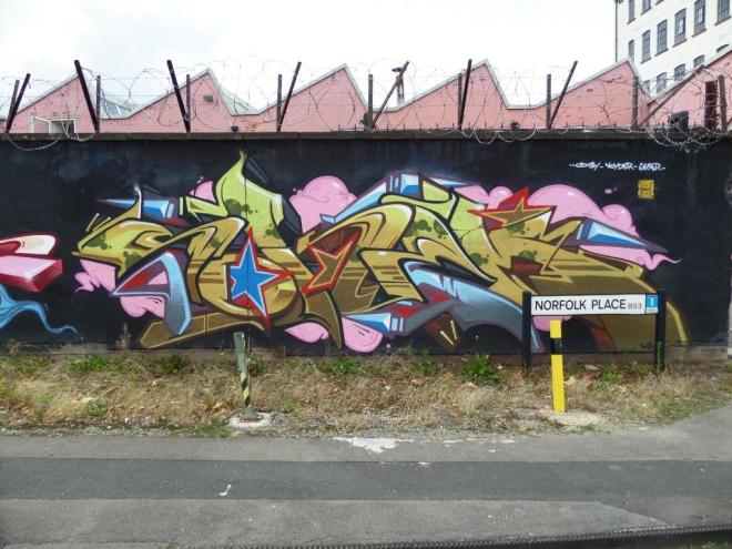 Soker, Norfolk Place, Bristol, August 2016