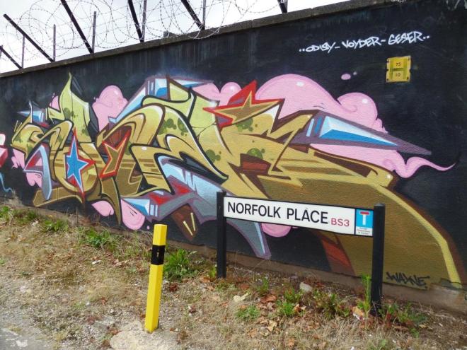 Soker, Norfolk Place, Bristol, August 2016