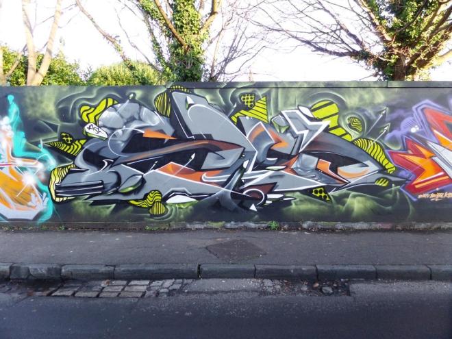 Sled One, Magdalene Place, Bristol, December 2016