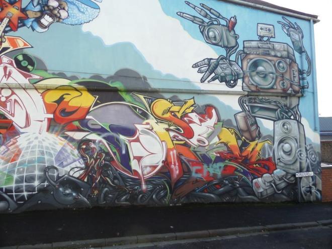 FLX, 3Dom, Epok, Soker, Sepr, Horley Road, Bristol, October 2016