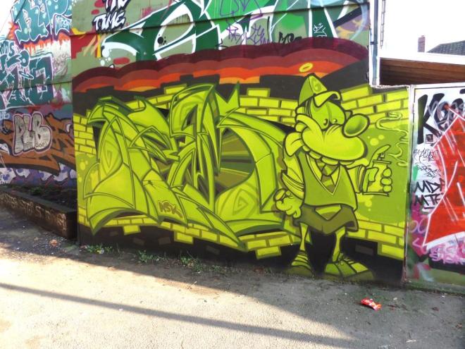 Deamze, M32 cycle path, Bristol, January 2017