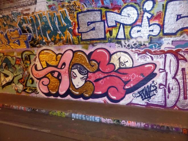 Face F1st, St Werburghs tunnel, Bristol, February 2017