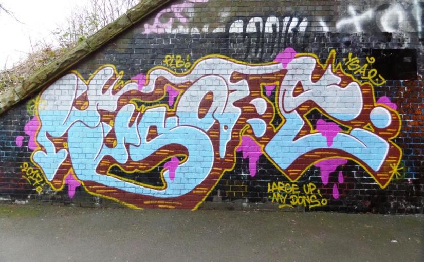 Whysayit, St Werburghs tunnel, Bristol, March 2017