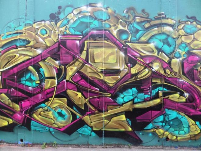 Meds, Peal, Ments, M32 roundabout, Bristol, February 2017