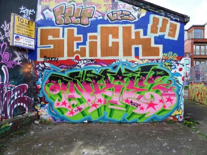 Inkie, Dean Lane, Bristol, April 2017