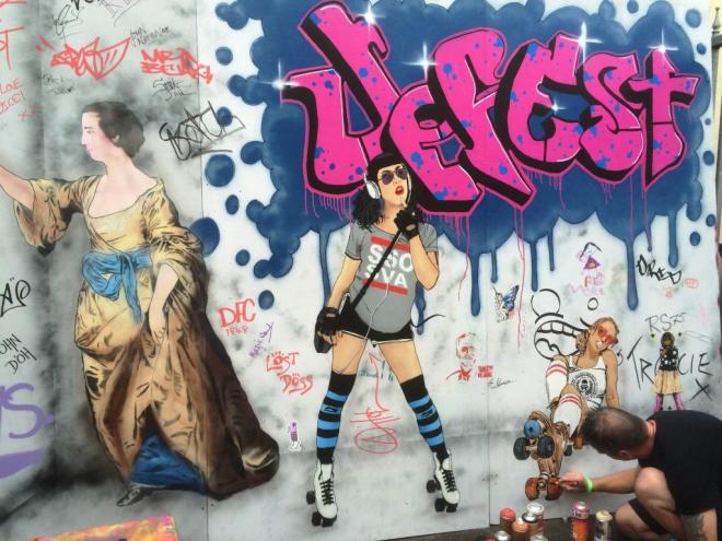 Dice67, Upfest, Bristol, July 2016