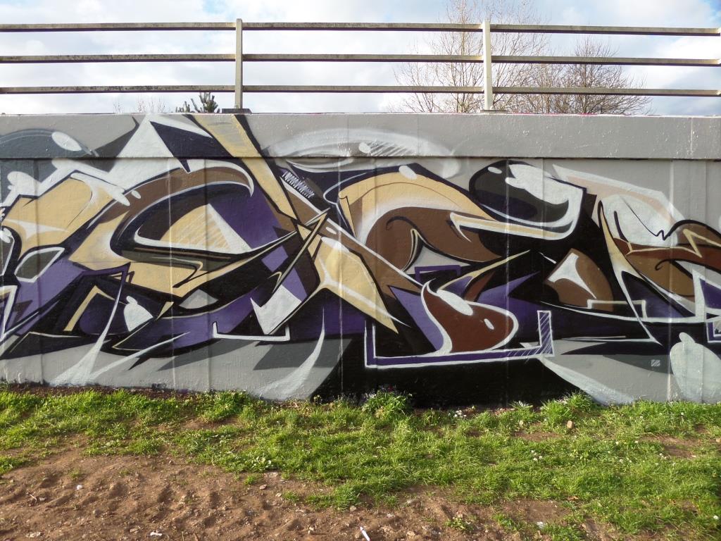 Sled One, M32 roundabout, Bristol, April 2017