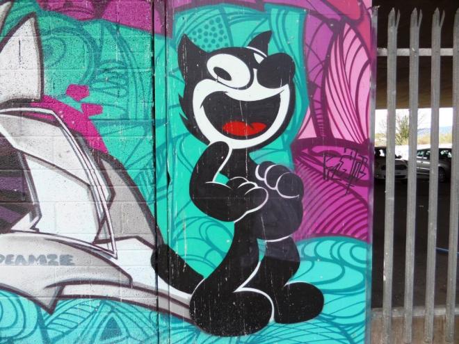 Deamze, M32 cycle path, Bristol, March 2017