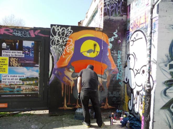 Laic 217, Moon Street, Bristol, April 2017