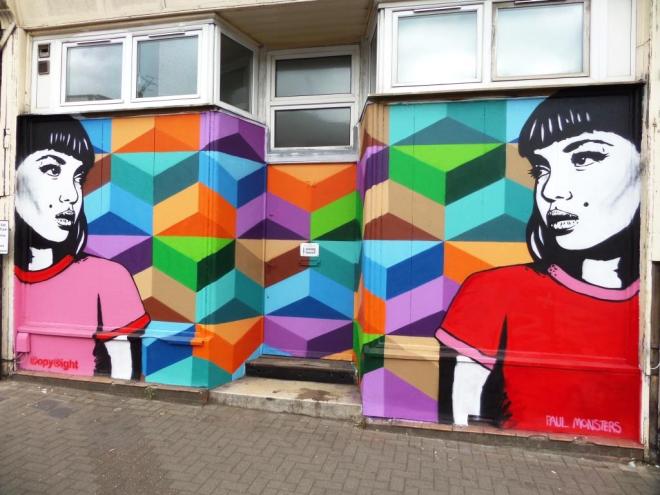 Copyright and Paul Monsters, North Street, Bristol, April 2017