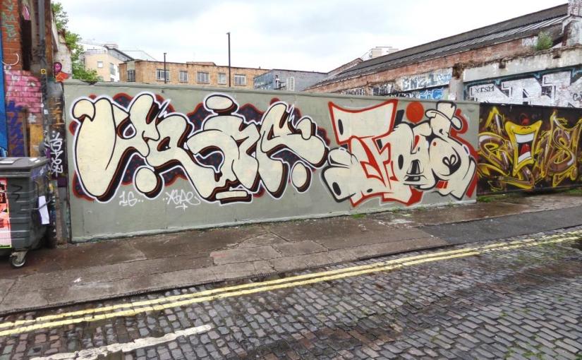 Whysayit and Kleiner Shames, Moon Street, Bristol, July 2016