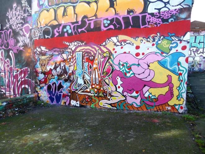 Paris, Haka and Mustard Tiger, Dean Lane, Bristol, January 2017