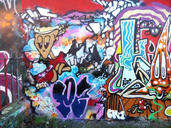 Paris, Haka and Mustard Tiger, Dean Lane, Bristol, January 2017