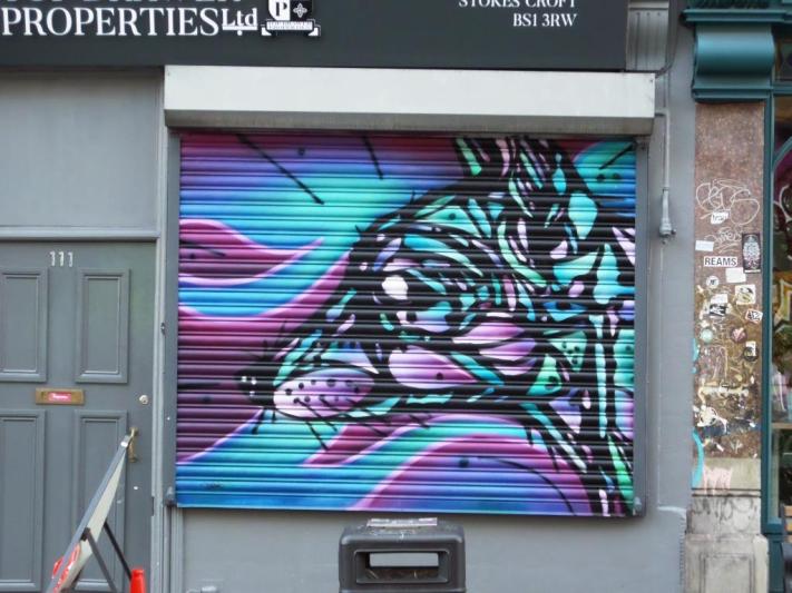 Kin Dose, Stokes Croft, Bristol, September 2016