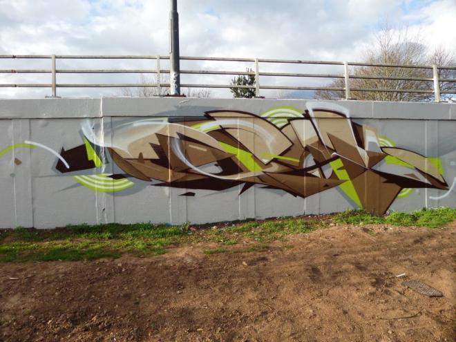 Epok, M32 roundabout, Bristol, April 2017