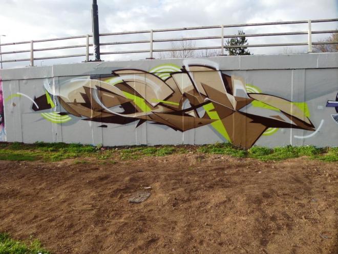 Epok, M32 roundabout, Bristol, April 2017