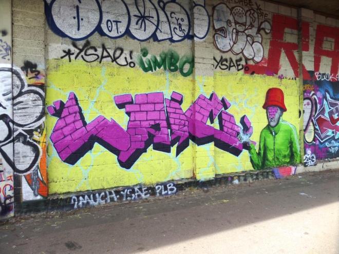 Laic217, M32 cycle path, Bristol, March 2017