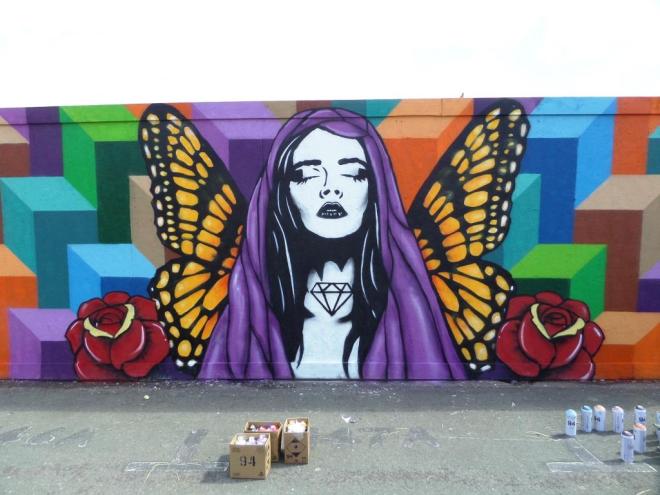 Copyright and Paul Monsters, Lower Approach Road, Bristol, May 2017