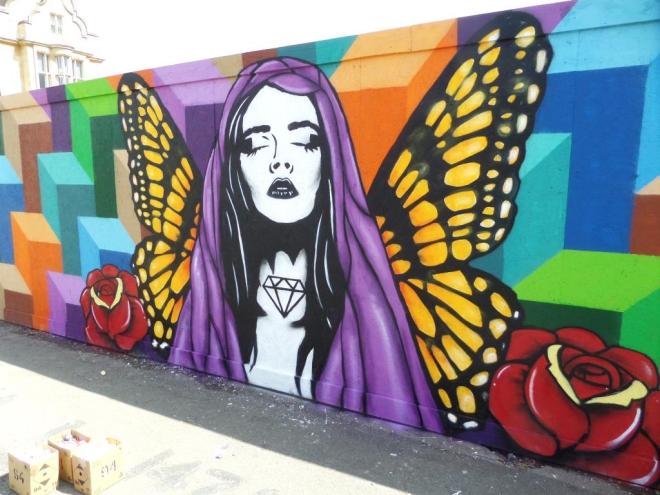 Copyright and Paul Monsters, Lower Approach Road, Bristol, May 2017