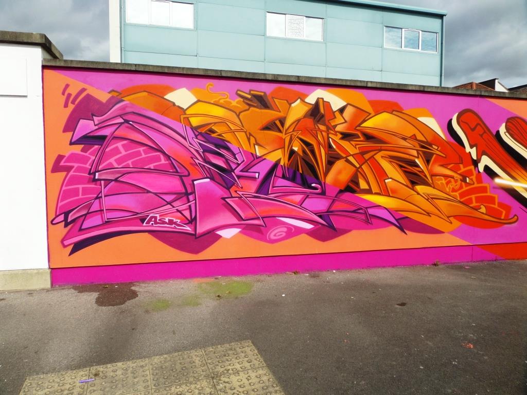 Deamze, Waterloo Place, Bristol, April 2017