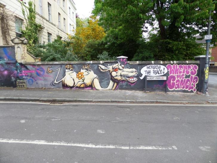 Feek and 3Dom, Albert Park, Bristol, May 2017