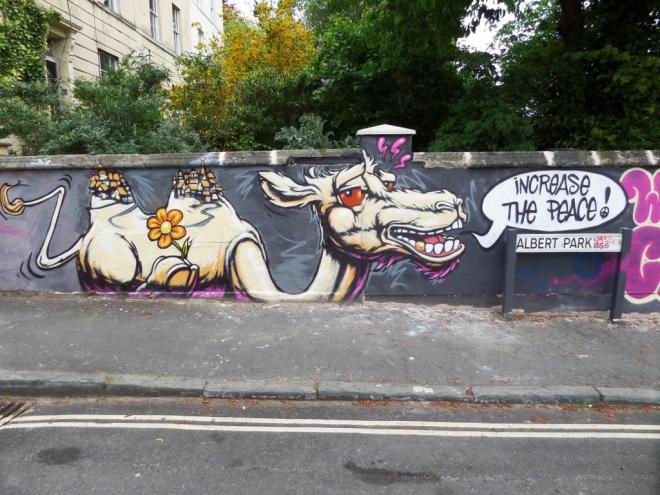 Feek and 3Dom, Albert Park, Bristol, May 2017