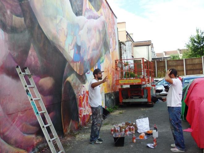 PichiAvo, Upfest, Bristol, July 2016