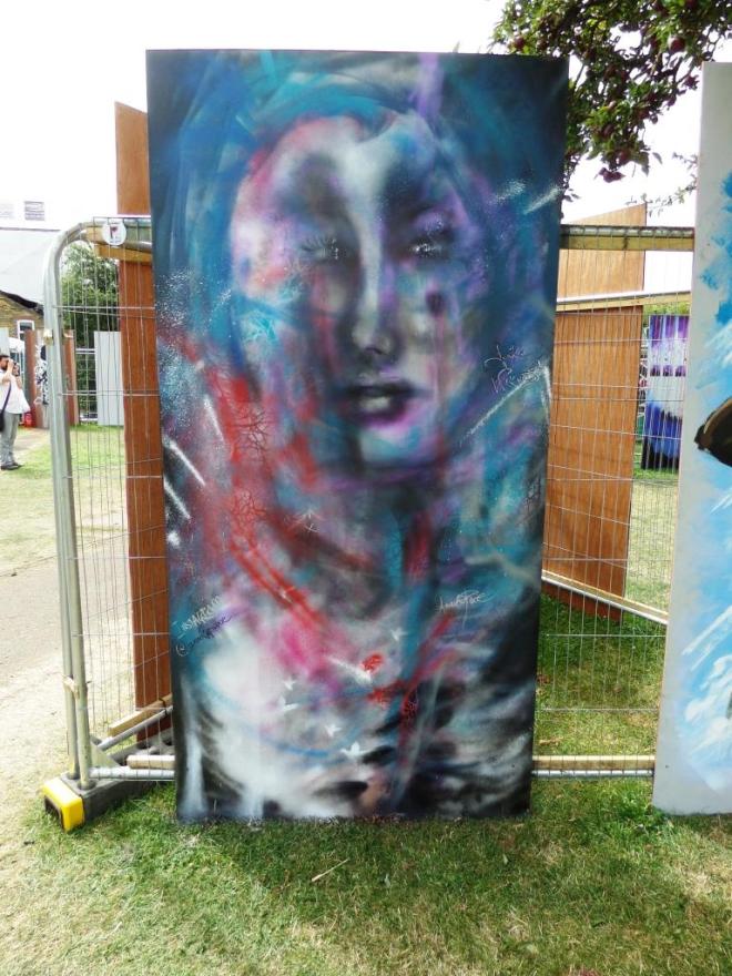 Annika Pixie, Upfest, Bristol, July 2017