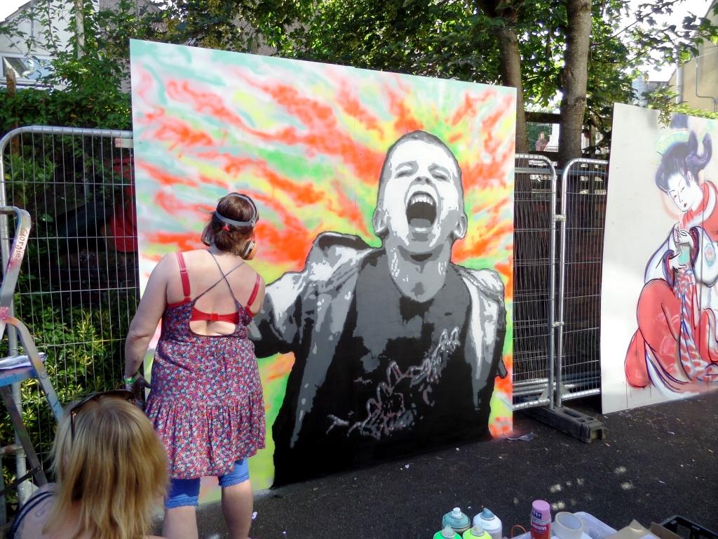 Georgie, Upfest, Bristol, July 2017