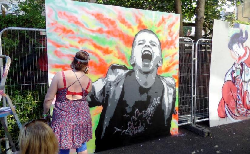 Georgie, Upfest, Bristol, July 2017