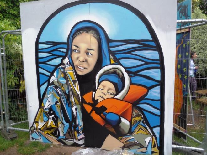 Unknown artist, Upfest, Bristol, July 2016