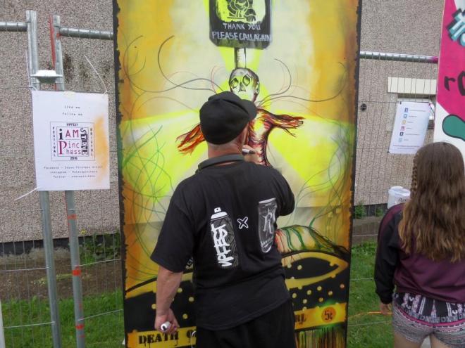 Steve Pinchess, Upfest, Bristol, July 2016