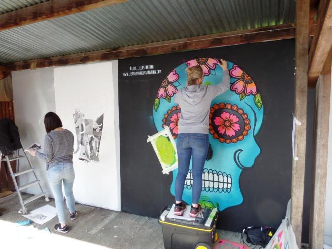 Liz Clayton, Raleigh Road, Tobacco Factory, Bristol, June 2017