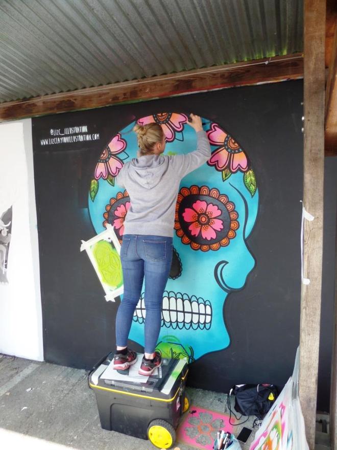 Liz Clayton, Raleigh Road, Tobacco Factory, Bristol, June 2017