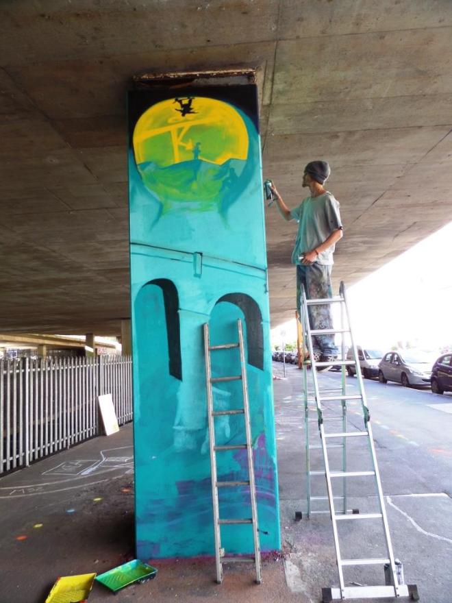 Object..., M32 Spot, Bristol, June 2017