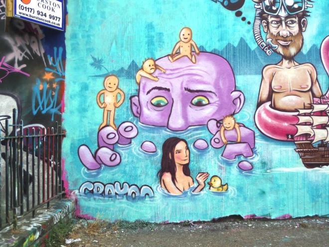 Kid Crayon and SPZero, Dean Lane, Bristol, June 2017