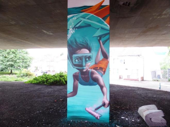 Zase and Dekor, M32 Spot, Bristol, June 2017