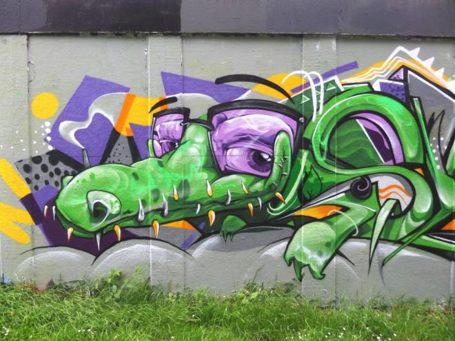 Sled One, M32 roundabout Bristol, June 2017