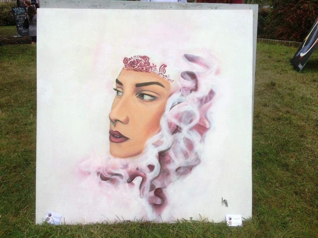 Lauren Maria Hill, Upfest, Bristol, July 2017