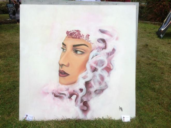 Lauren Maria Hill, Upfest, Bristol, July 2017