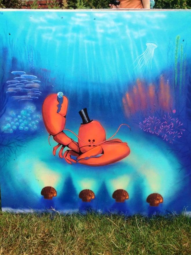 Elaine Carr, Upfest, Bristol, July 2016