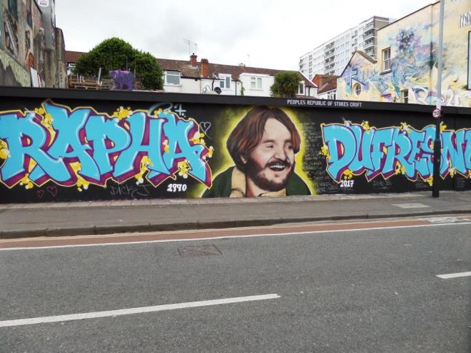 The Paintsmiths and Ryder tribute to Raphael Dufresne, Jamaica Street, Bristol, April 2017